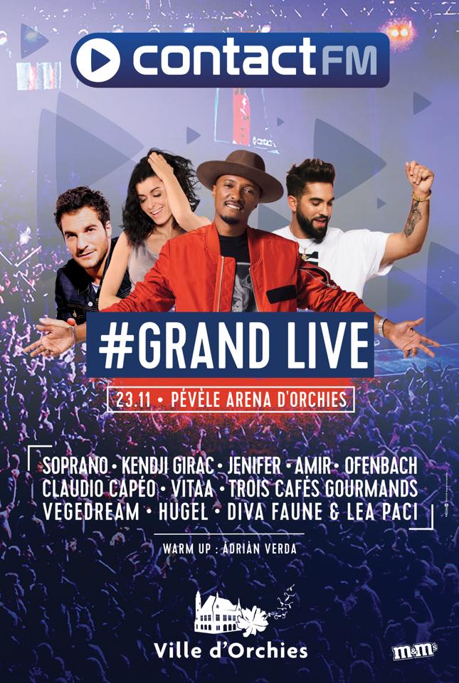 Contact FM - Grand Live Affiche 2018